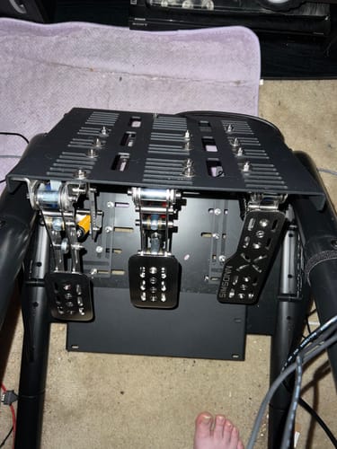 Customer photo review of Simsonn Plus X Racing Simulation Pedal with Haptic Reactor