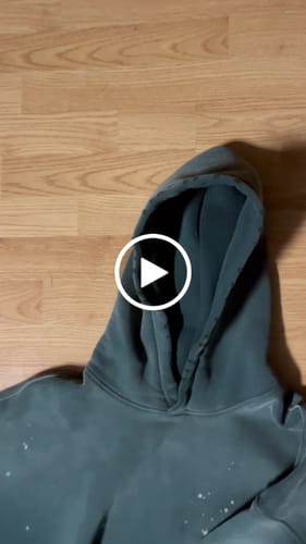 Customer video review of INFLATION Acid Washed Ripped Fleece Hoodies