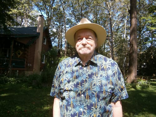 Customer photo review of Men's Casual Hawaiian Short Sleeve Cotton Shirt