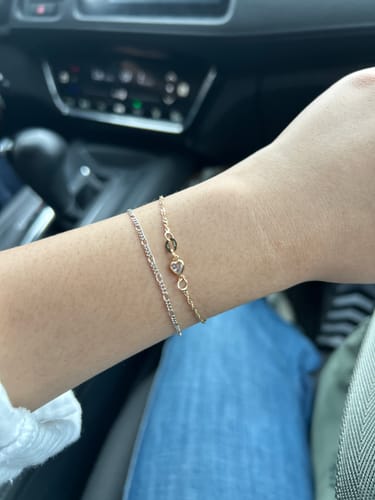 Customer photo review of Gold filled perm jewelry charms