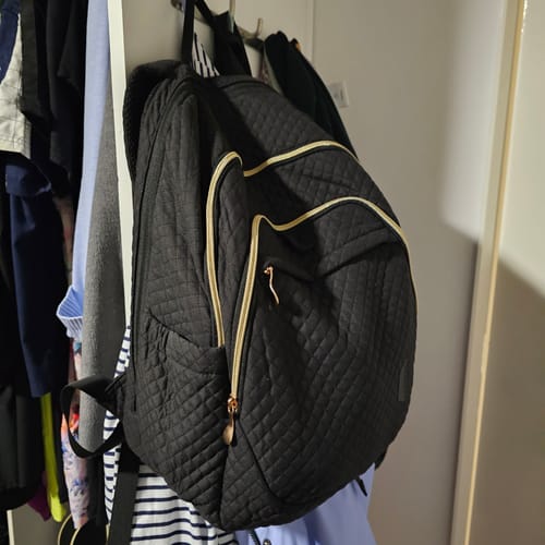 Customer photo review of Bonchemin 15.6 inch Laptop Backpacks with USB Charging Port
