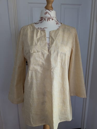 Customer photo review of Elephant Art Cotton Poplin Fabric