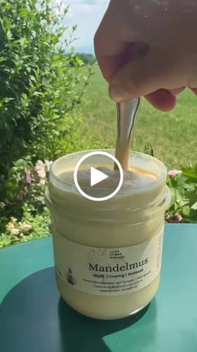 Customer video review of Mandelmus I Weiß, Rohkost