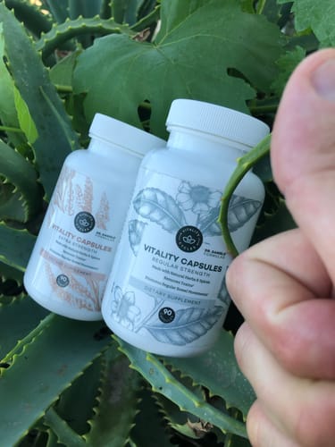Customer photo review of Extra Strength Vitality Capsules