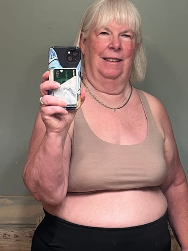 Customer photo review of Livi Bra - Mocha Meringue