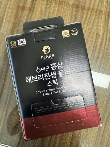 Customer photo review of Korean Red Ginseng EveryGin Extract 100 Count