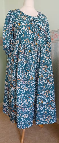 Customer photo review of Leafy Oasis Double Gauze Fabric