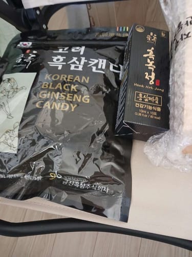 Customer photo review of Korean Black Ginseng Candy