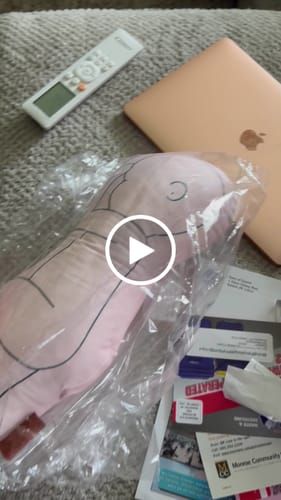 Customer video review of Birth Pillow Classy One