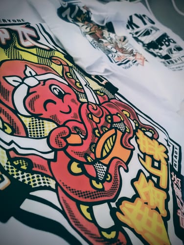 Customer photo review of Chef Octopus T-shirt