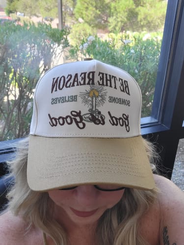 Customer photo review of Hat: Be the Reason