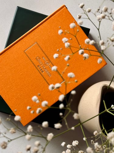 Customer photo review of 2025 Luxury Daily Planner - Amber