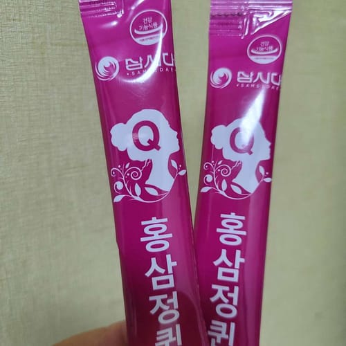 Customer photo review of Korean Red Ginseng Extract Queen