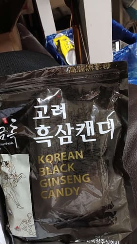 Customer photo review of Korean Black Ginseng Candy