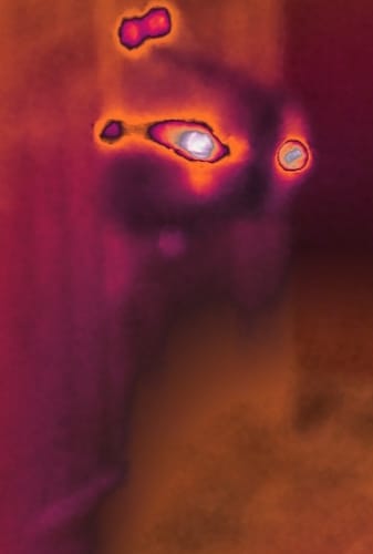 Customer photo review of Metal Travel Tin Forest Green