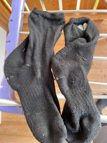Customer photo review of BERGMENSCH® Merino Wandersocken
