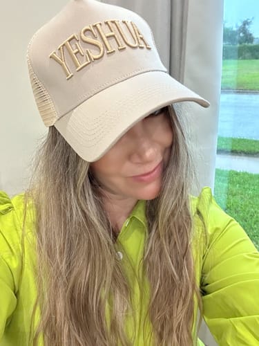 Customer photo review of Hat: Yeshua