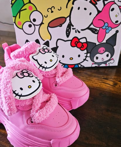 Customer photo review of HK Chunky Cotton Pink