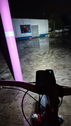 Customer photo review of Garmin Mount Base for RN 3000 V2.0 Bike Light