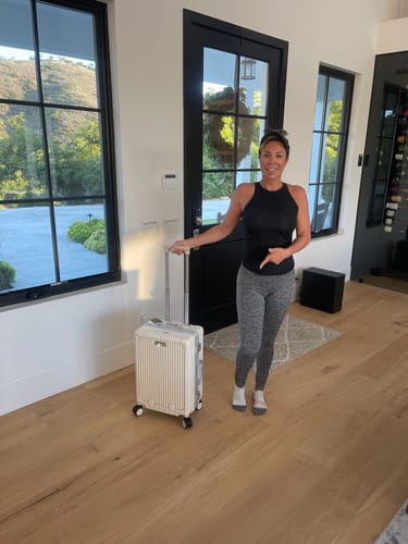 Customer photo review of Luggage Cover