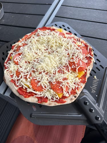 Customer photo review of Sourdough Pizza Bases