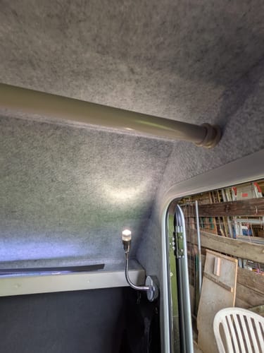 Customer photo review of Carpet Filz selbstklebend für Camper