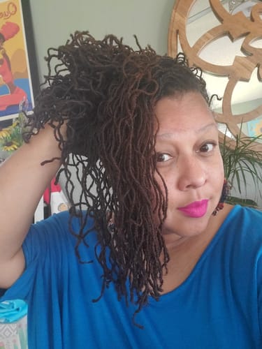 Customer photo review of Rennora Hair Growth Serum