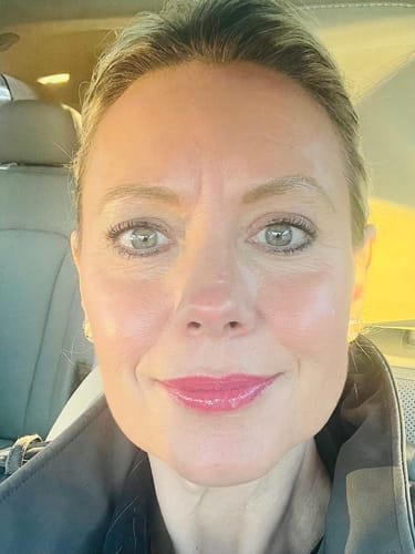 Customer photo review of Collagen Night Sealing Mask