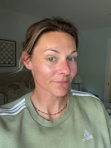 Customer photo review of Collagen Night Sealing Mask