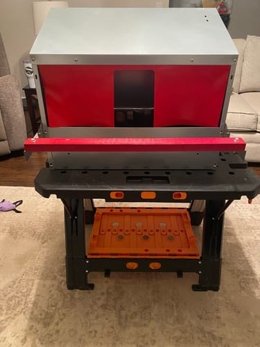 Customer photo review of Small (24") Reversible Rollout Nest Box (Up to 20 Hens)