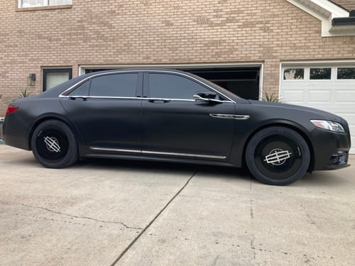 Customer photo review of CUSTOM FORGED MONOBLOCK FULL FACE WHEELS: RV-ML20
