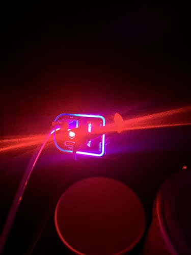 Customer photo review of Starlight Retractable Car Charger