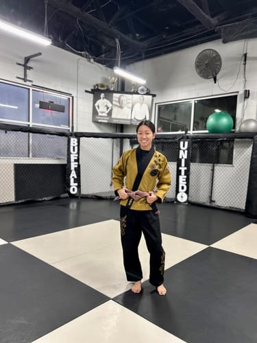 Customer photo review of Black Orchid BJJ Gi