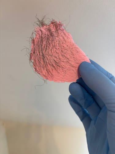 Customer photo review of Plumeria Hard Wax 1kg