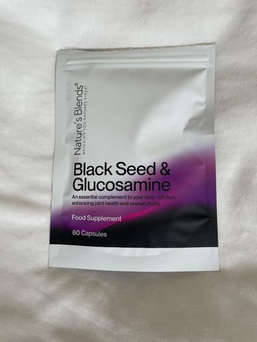 Customer photo review of Black Seed Oil & Natural Glucosamine Capsules