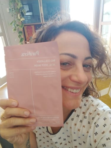 Customer photo review of Maschera al Bio-Collagene PuraVera™