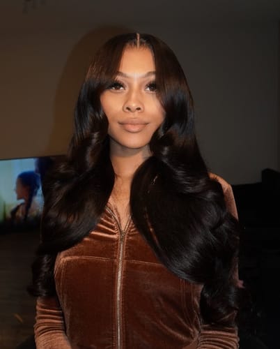 Customer photo review of Loose Body Wave Perfection 13x4 HD Lace Front Wig Ultra-Density 180% Density