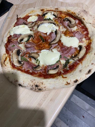 Customer photo review of Sourdough Pizza Bases