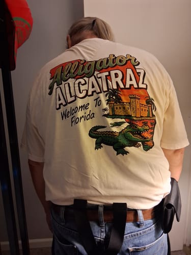 Customer photo review of Alligator Alcatraz T-Shirt