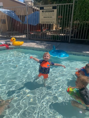 Customer photo review of Lunetto™ Floating Swimsuit 2.0