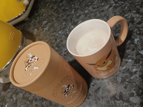 Customer photo review of Chocolate Bone Broth Powder