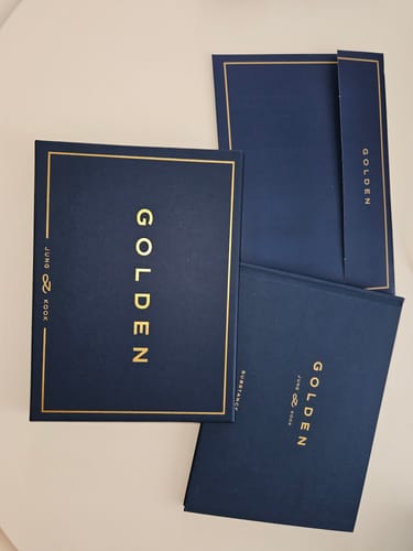 Customer photo review of BTS JUNGKOOK - GOLDEN 1ST SOLO ALBUM