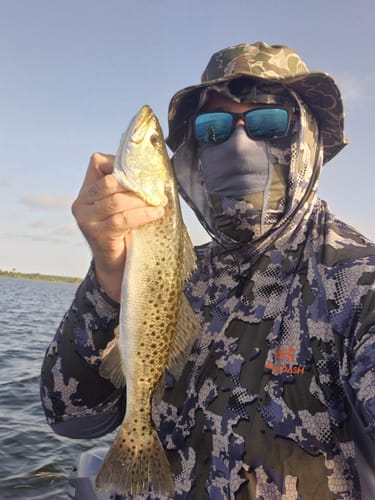 Customer photo review of Men's UPF 50+ Long Sleeve Hunting Hoodie with Mask FS06M