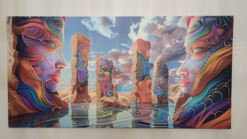 Customer photo review of The Guardians of Psychedelia - Tooples Art