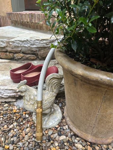 Customer photo review of Brass Hose Nozzle