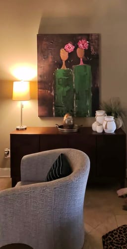 Customer photo review of People Canvas Art #PE108