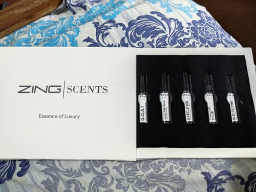Customer photo review of Perfume Testers - Bundle of 5