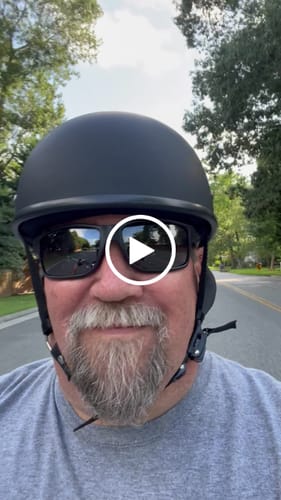 Customer video review of Smallest Lightest SOA DOT Beanie Helmet / Matte Black