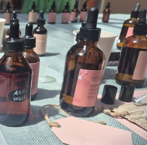 Customer photo review of Natural Perfume & Scent Creation Workshop, SHOREDITCH LONDON - £55