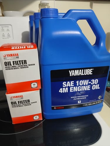 Customer photo review of Yamaha Oil Filter N26-13440-03